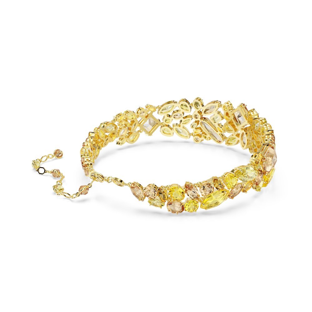 Swarovski - Girocollo Gema - Cristalli Gialli - Placcato Oro