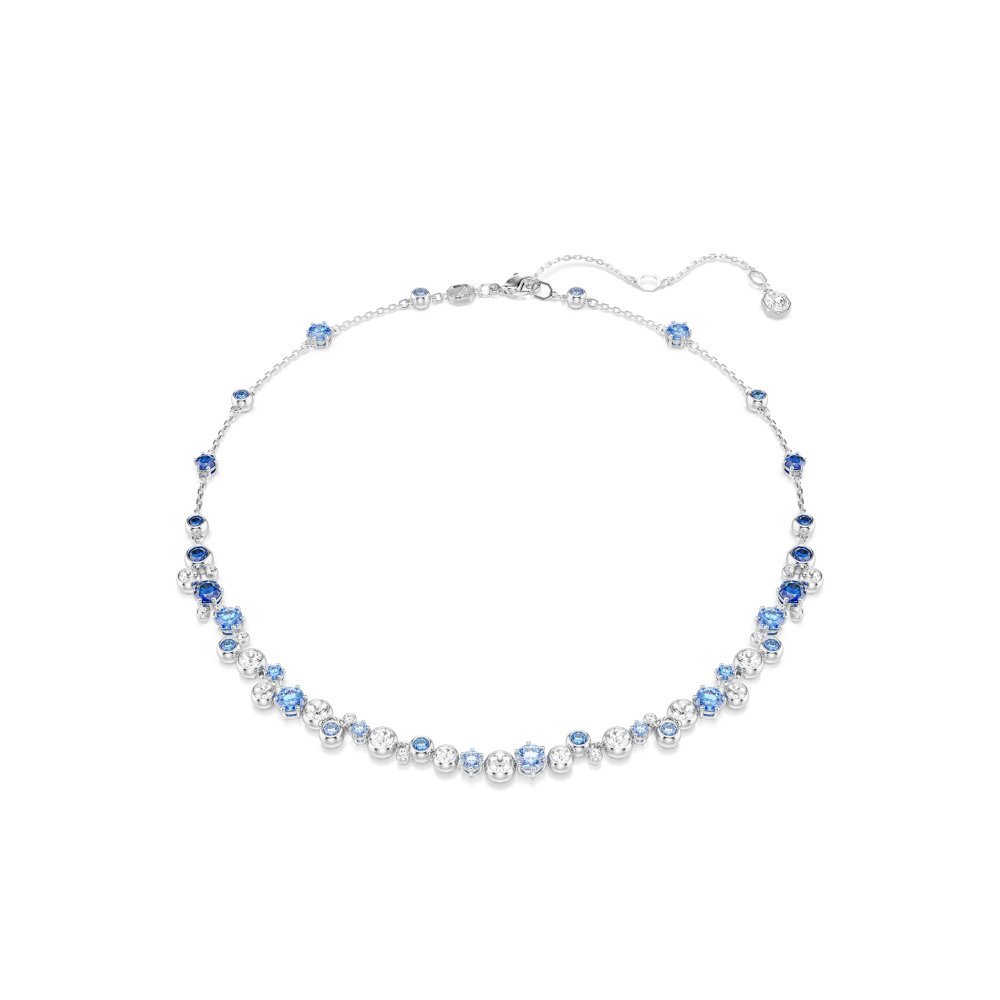 Swarovski - Collana Constella - Cristalli Blu - Placcatura Rodio