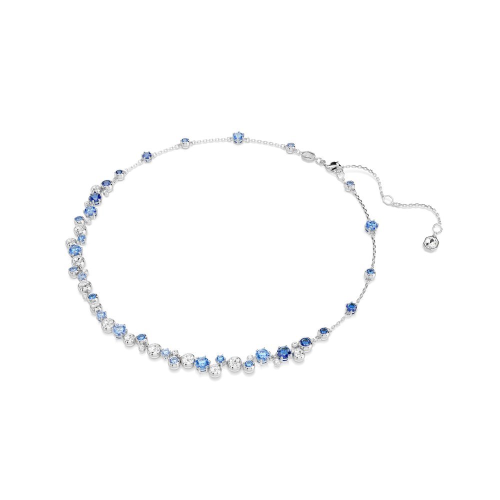 Swarovski - Collana Constella - Cristalli Blu - Placcatura Rodio