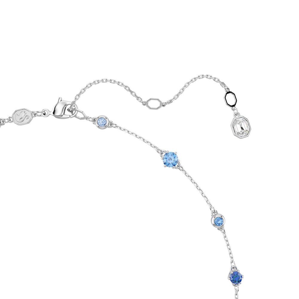 Swarovski - Collana Constella - Cristalli Blu - Placcatura Rodio