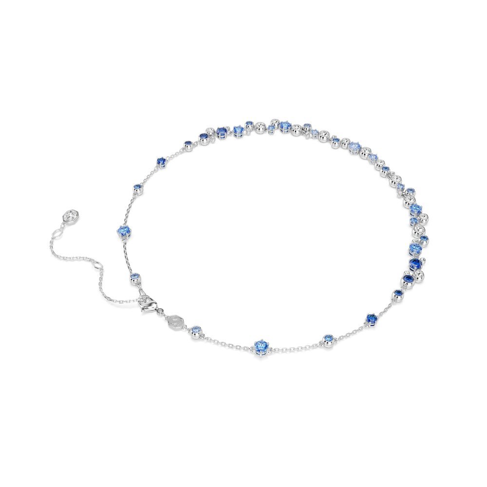 Swarovski - Collana Constella - Cristalli Blu - Placcatura Rodio