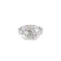 Swarovski - Anello Matrix - Nodo - Zirconia Bianca