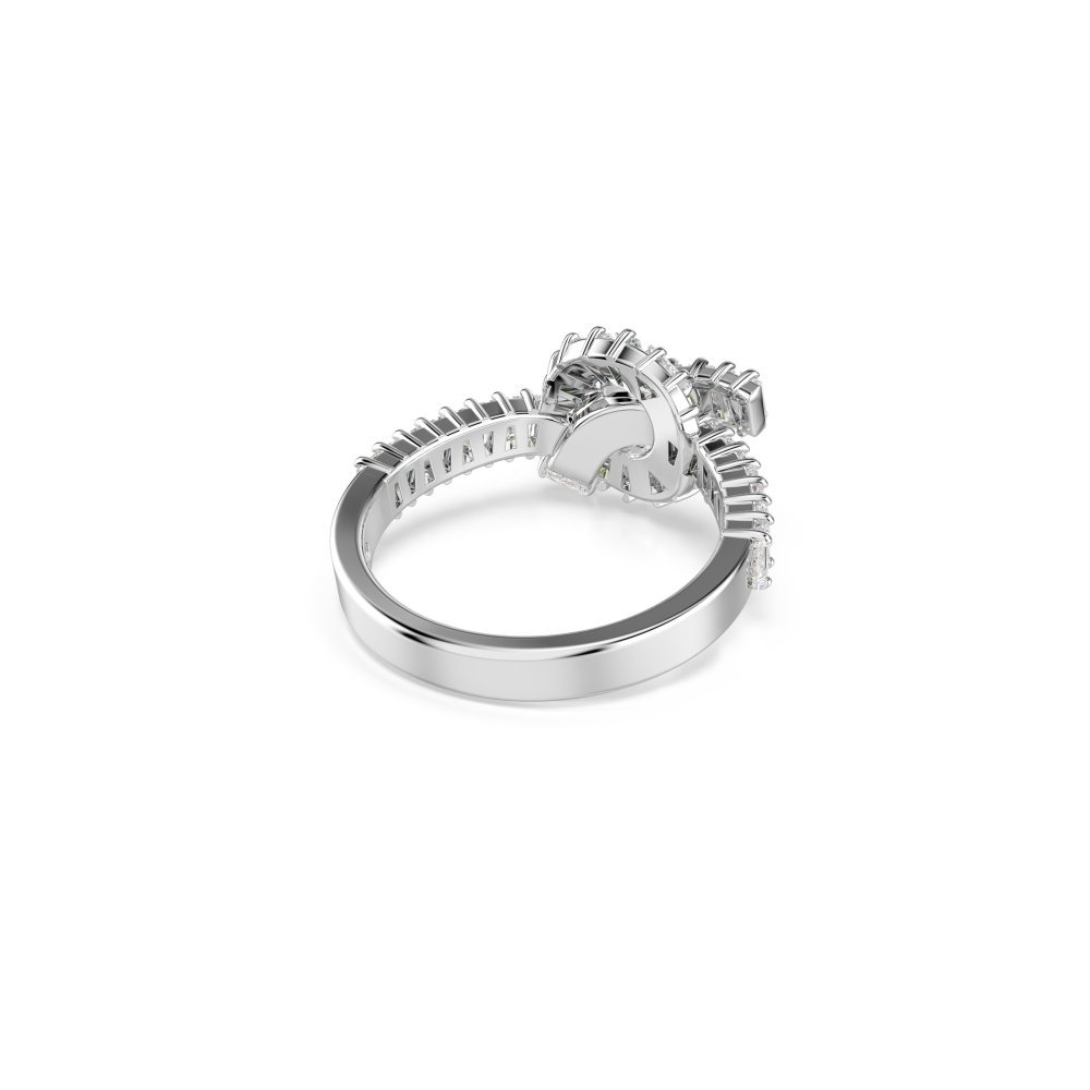 Swarovski - Anello Matrix - Nodo - Zirconia Bianca