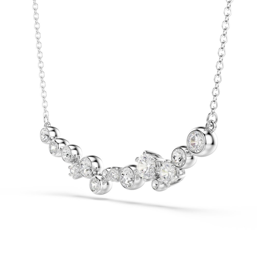 Swarovski - Collana Constella - Cristalli Bianchi - Placcatura Rodio