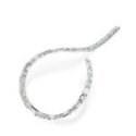 Swarovski - Collana Millenia - Cristalli Bianchi - Placcatura Rodio