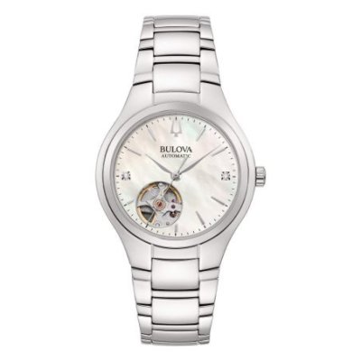 Bulova - Lady Automatic Open Heart - Donna - Acciaio