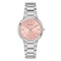 Bulova - Classic Elegant - Donna - Quadrante Rosa - Acciaio