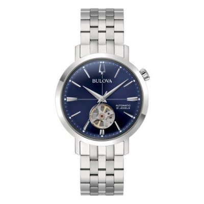 Bulova - Aerojet Automatic 38Mm - Acciaio - Quadrante Blu