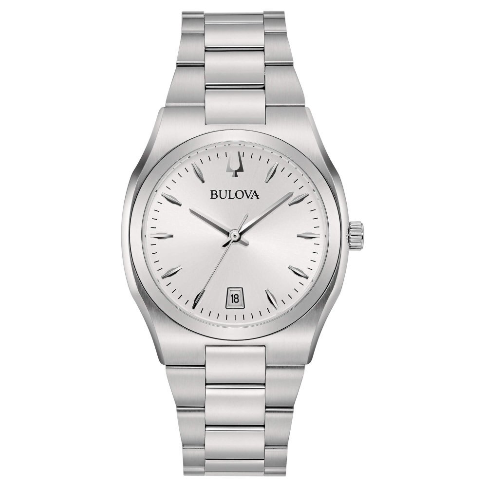 Bulova - Surveyor Lady 34Mm - Acciaio - Quadrante Silver