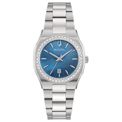 Bulova - Surveyor Lady - Acciaio - Quadrante Madreperla Blu