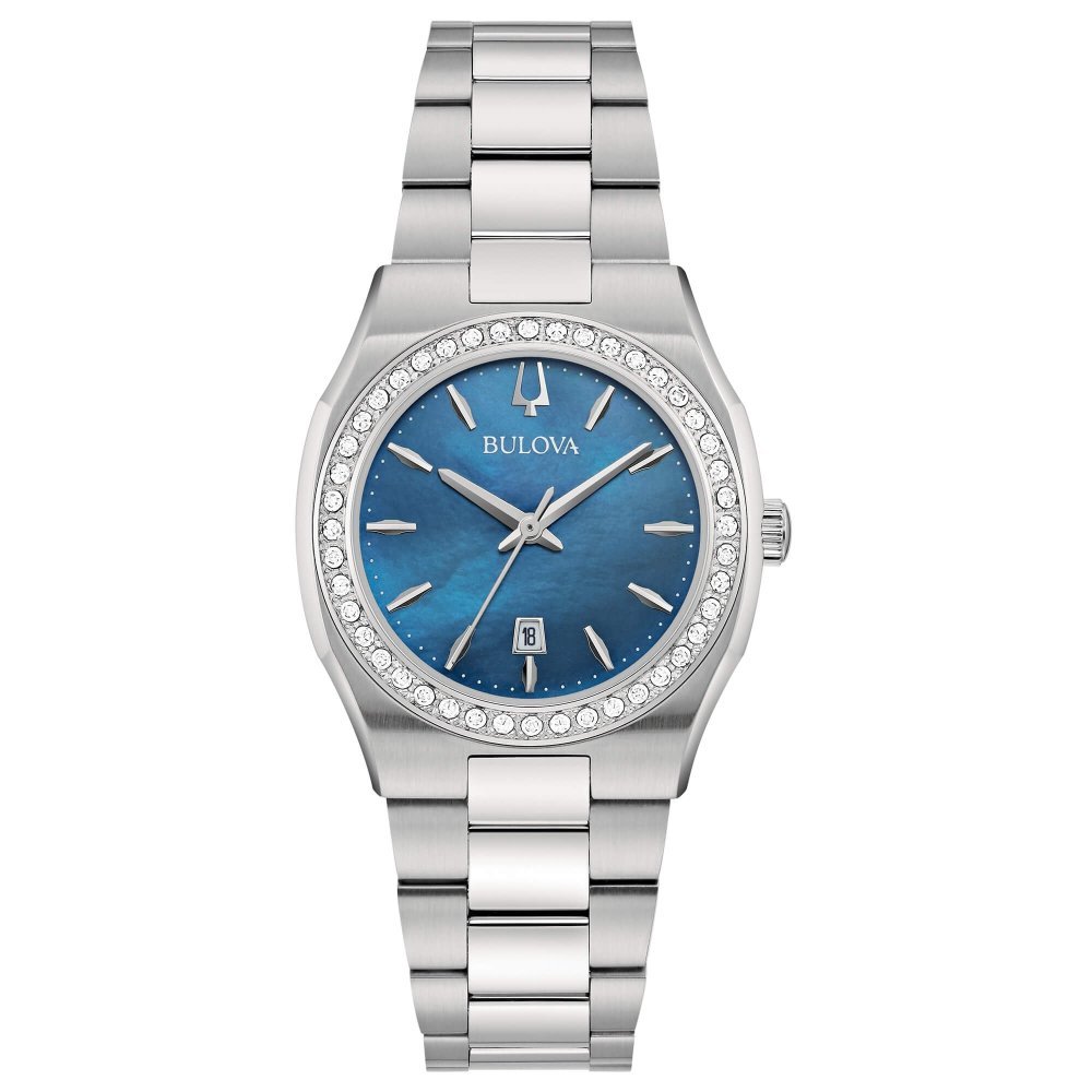 Bulova - Surveyor Lady - Acciaio - Quadrante Madreperla Blu