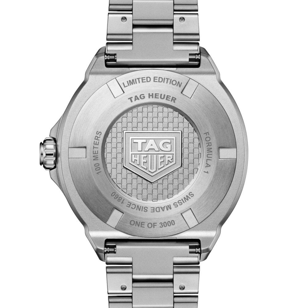Tag Heuer - Formula 1 Solargraph - Acciaio - Bianco