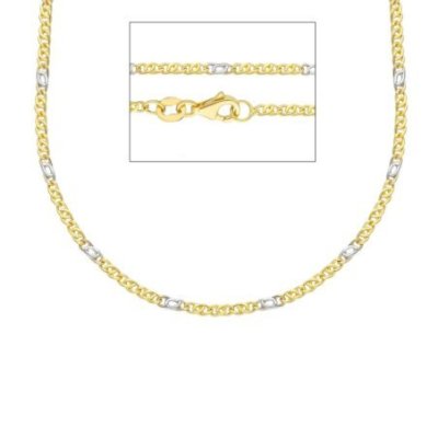 Songa Antonio - Catena Girocollo - Oro Giallo - Oro Bianco