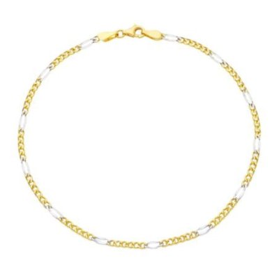 Songa Antonio - Bracciale A Catena - Oro Giallo - Oro Bianco