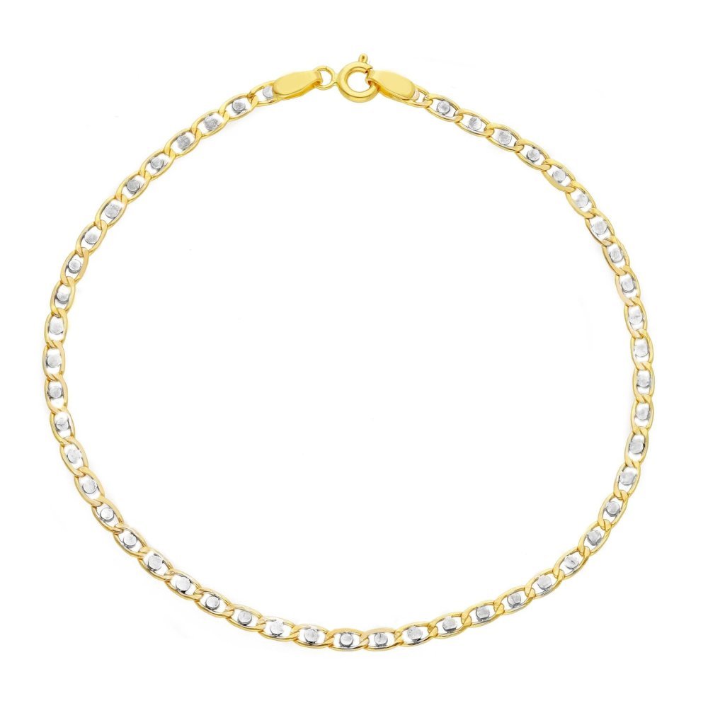 Songa Antonio - Bracciale A Catena - Oro Giallo - Oro Bianco