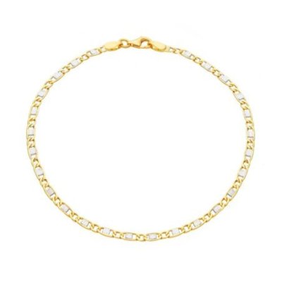 Songa Antonio - Bracciale A Catena - Oro Giallo - Oro Bianco