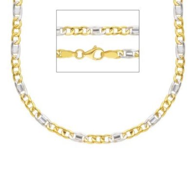 Songa Antonio - Catena Girocollo - Oro Giallo - Oro Bianco
