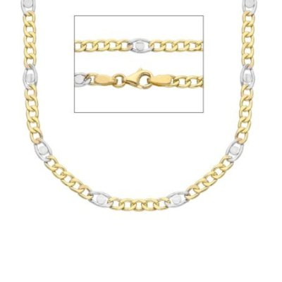 Songa Antonio - Catena Girocollo - Oro Giallo - Oro Bianco