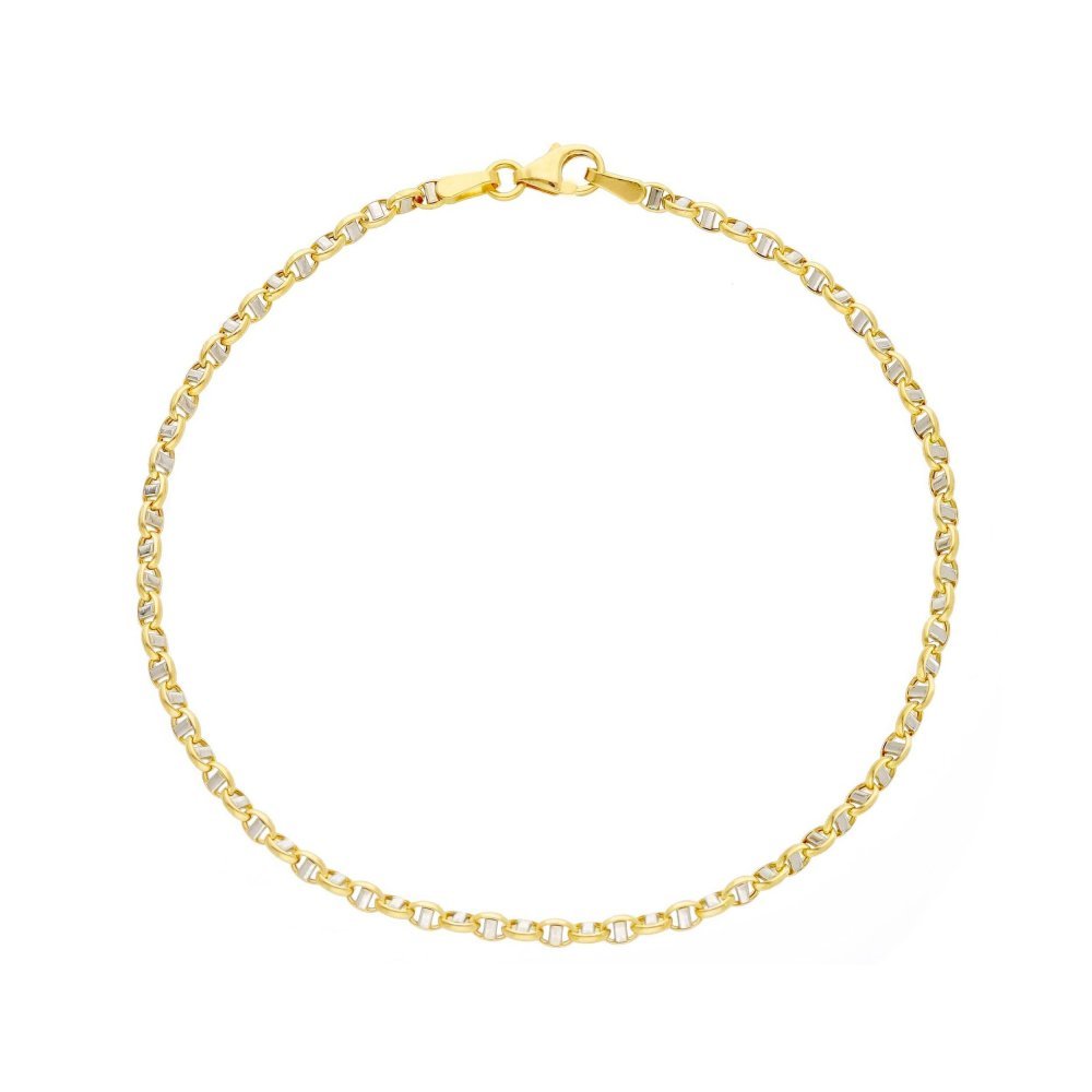 Songa Antonio - Bracciale A Catena - Oro Giallo - Oro Bianco