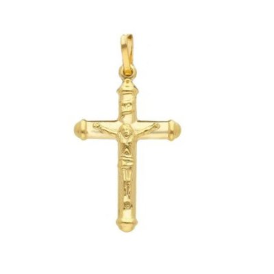 Songa Antonio - Croce Con Cristo - Oro Giallo - 18 Ct