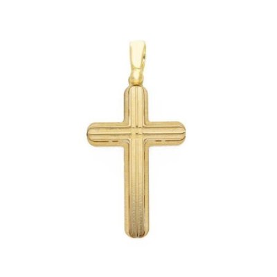 Songa Antonio - Croce Oro Giallo 18Ct - Gioiello Artigianale