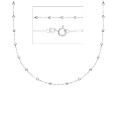 Songa Antonio - Catena Girocollo - Oro Bianco - 18 Ct