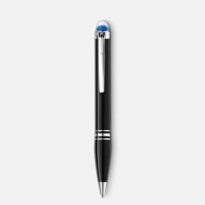 Montblanc - Starwalker Resina Nera - Penna A Sfera - Dettagli Platino