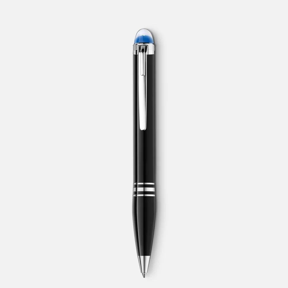 Montblanc - Starwalker Resina Nera - Penna A Sfera - Dettagli Platino