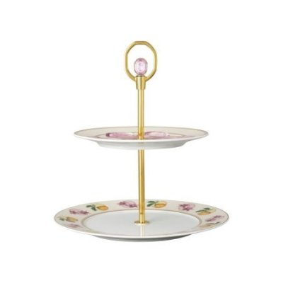 Rosenthal - Etagere Marshmallow - Porcellana - Swarovski Idyllia