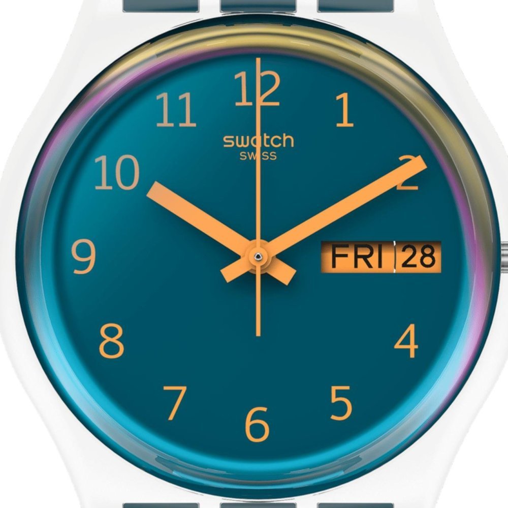 Swatch - Blue Away Modell - Quadrante Blu - Cinturino Bio