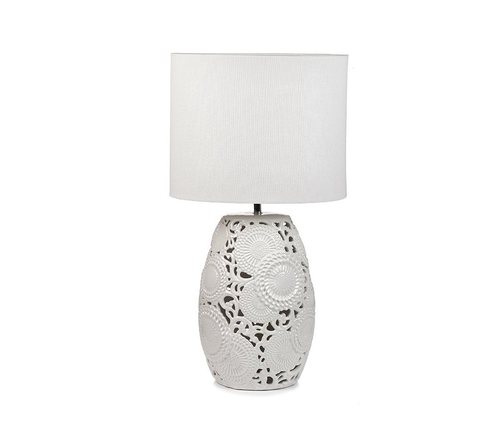 Henriette - Lampada Kyoto - Ceramica - Bianco