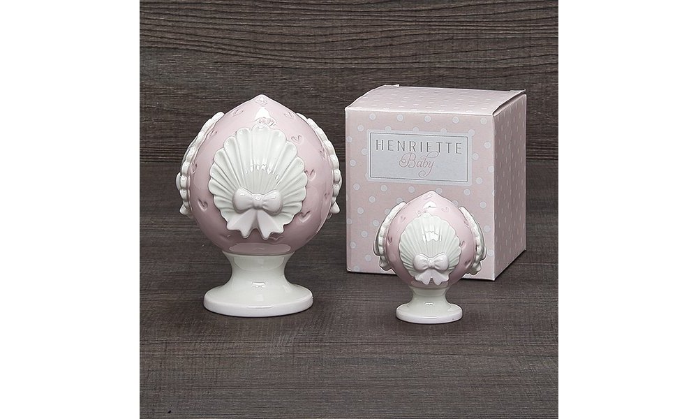 Henriette - Pumo Cuoricini - Porcellana - Rosa