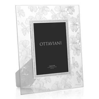 Ottaviani - Portafoto Fiori Di Pesco - Cristallo - F.Arg.