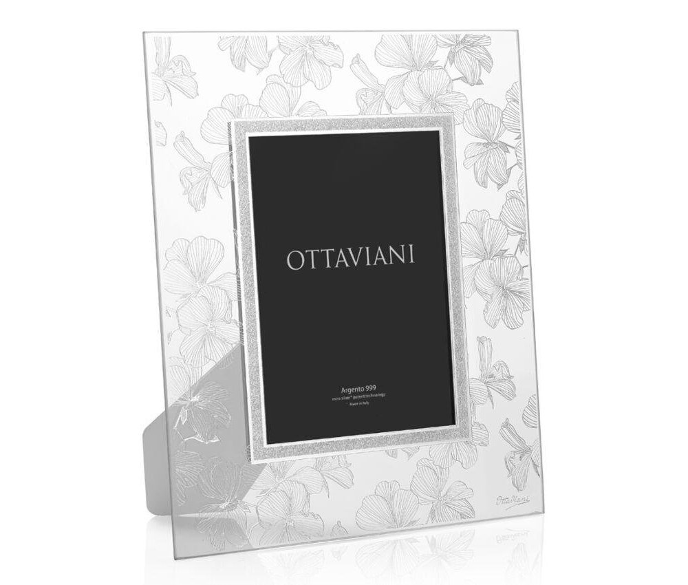 Ottaviani - Portafoto Fiori Di Pesco - Cristallo - F.Arg.