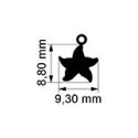 Dodo - Ciondolo Stellina Oro Rosa - Diamanti Brown 9K