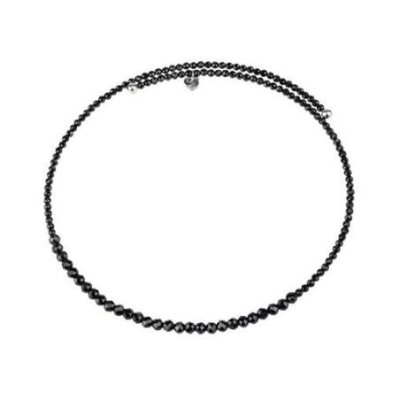Chantecler - Collana Et Voilà - Argento - Spinello Nero