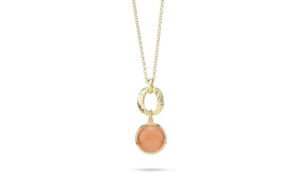 Boccadamo - Collana Xgr736Do - Oro Giallo - Cristallo Arancio
