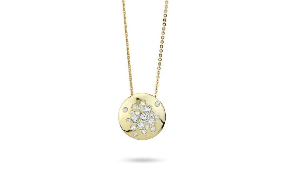 Boccadamo - Collana Crystal - Oro Giallo - Pendente Circolare