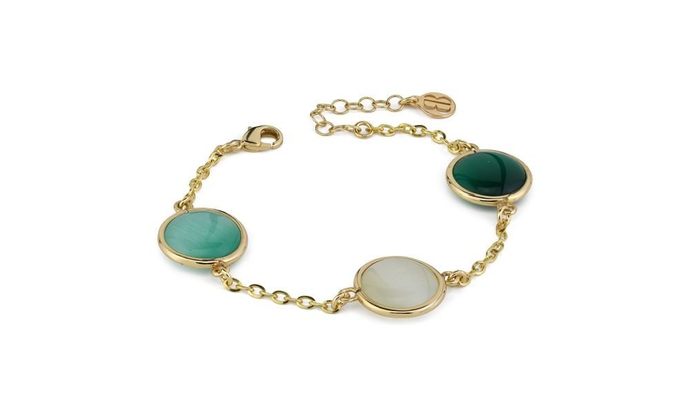 Boccadamo - Bracciale Xb1039De - Oro Giallo - Cristalli - Madreperla