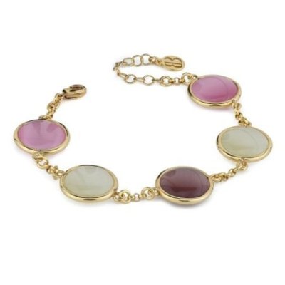Boccadamo - Bracciale Xb1038Dm - Oro Giallo - Cristalli Rosa