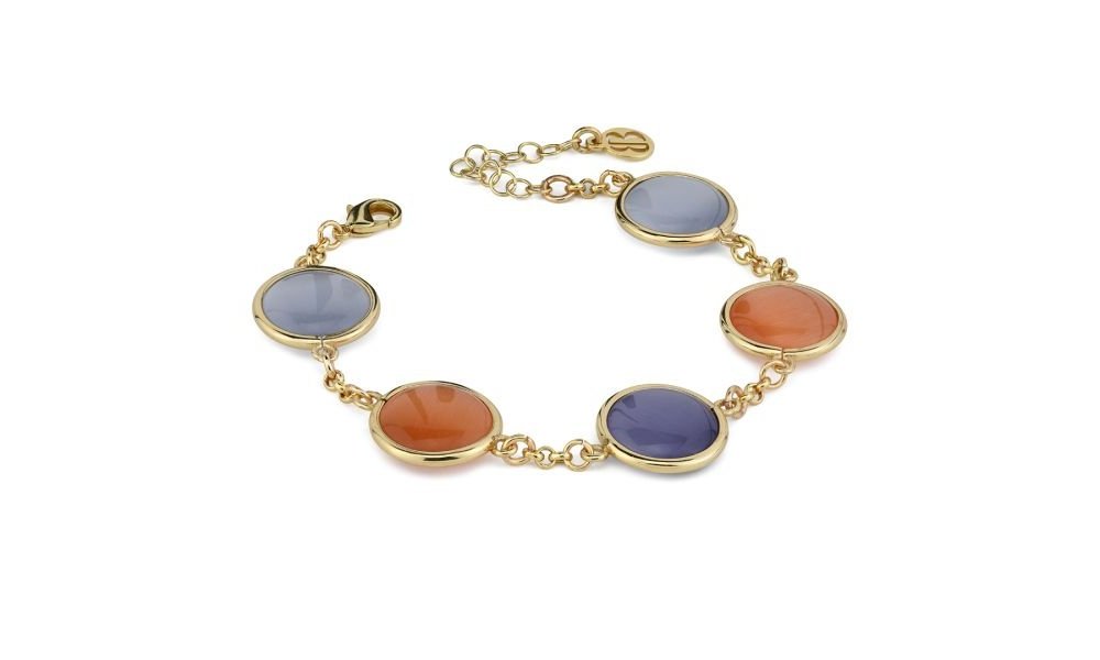 Boccadamo - Bracciale Xb1038Df - Oro Giallo - Cristalli Colorati