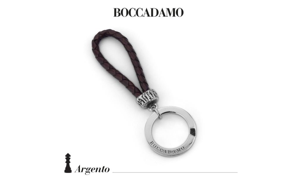 Boccadamo - Portachiavi Scooby Doo - Pelle Marrone - Vintage