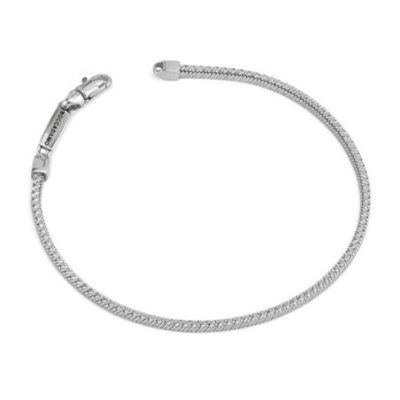Boccadamo - Bracciale Maglia Quadrata - Argento - Firma