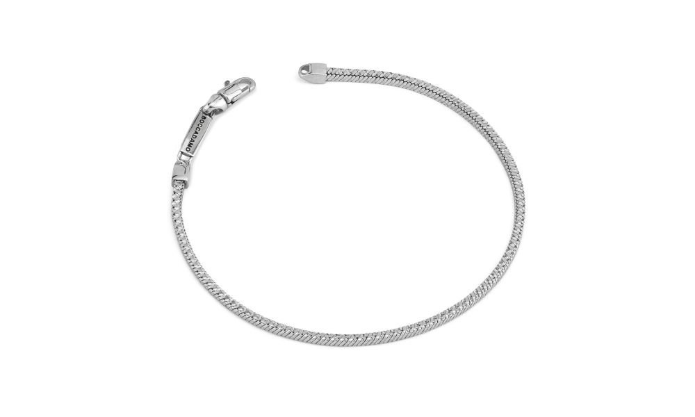 Boccadamo - Bracciale Maglia Quadrata - Argento - Firma