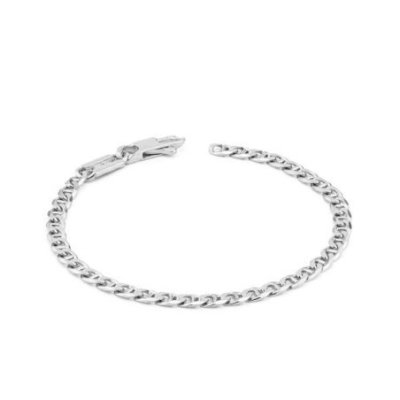 Boccadamo - Bracciale Maglia Marina Media - Argento - 21Cm