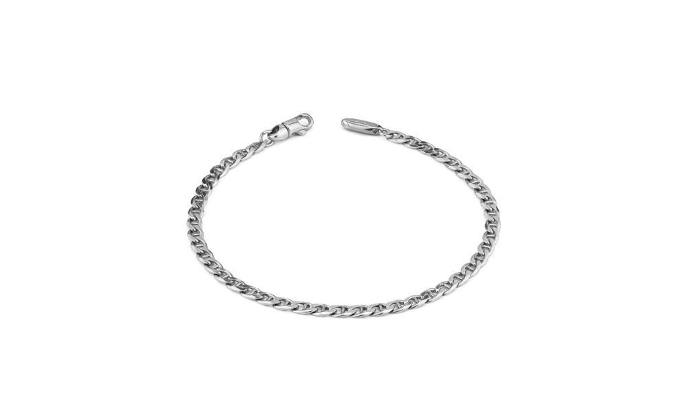 Boccadamo - Bracciale Maglia Marina Piccola - Argento - 21Cm