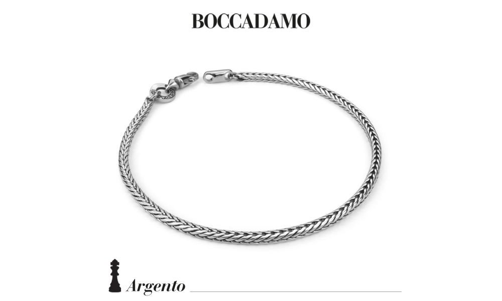 Boccadamo - Bracciale Coda Di Volpe - Argento 925 - Fatto A Mano