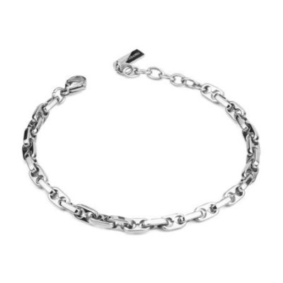 Boccadamo - Bracciale Uomo Abr748 - Acciaio - Catena Grumettata