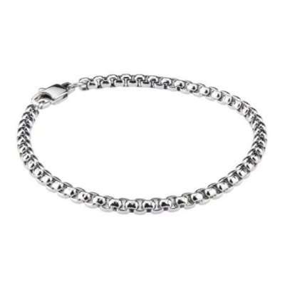 Boccadamo - Bracciale Maglia Veneziana - Acciaio 316L - Uomo