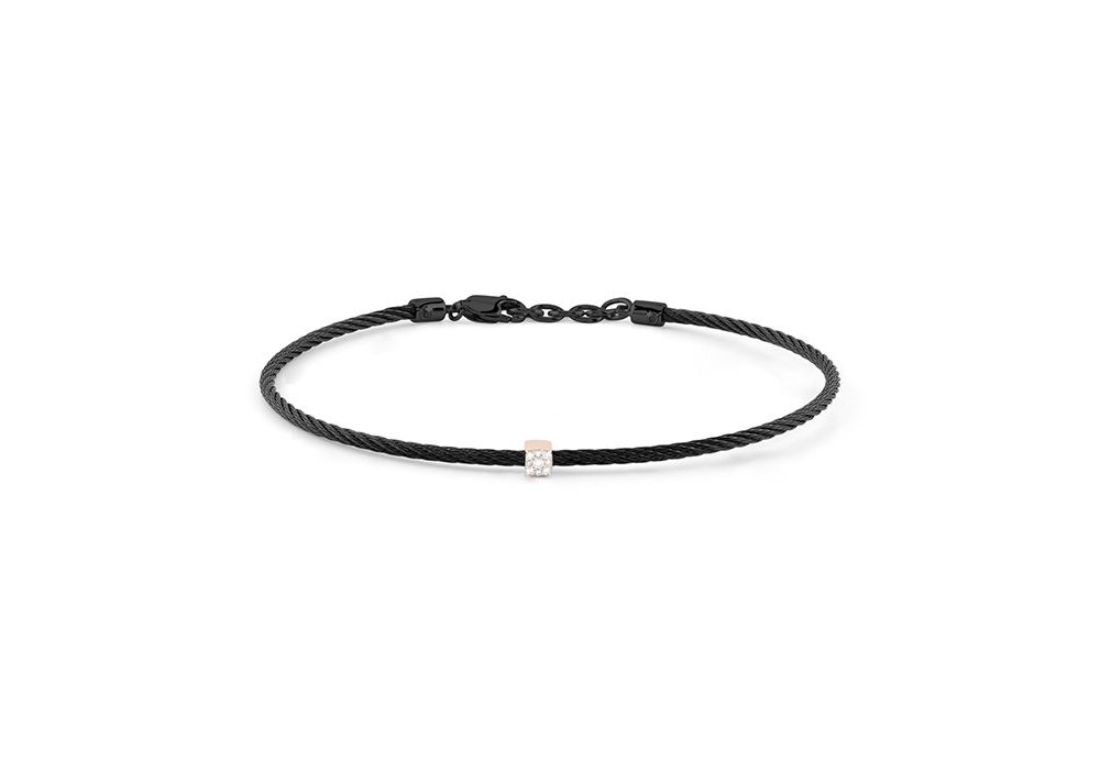 Salvini - Bracciale Bagliori - Oro Rosa - Diamante Rotondo